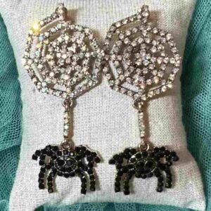 Pendientes Fiesta Tela de Araña