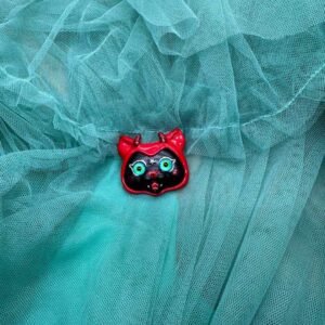 Broche de Gato Demonio