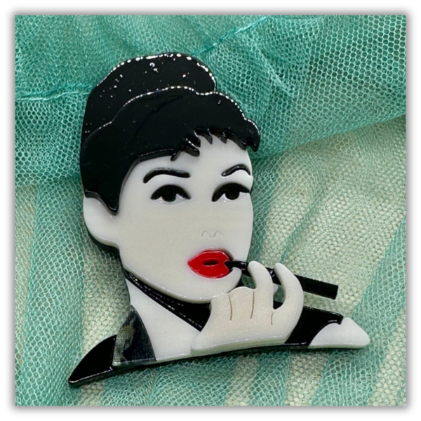 Broche para Ropa Audrey Hepburn