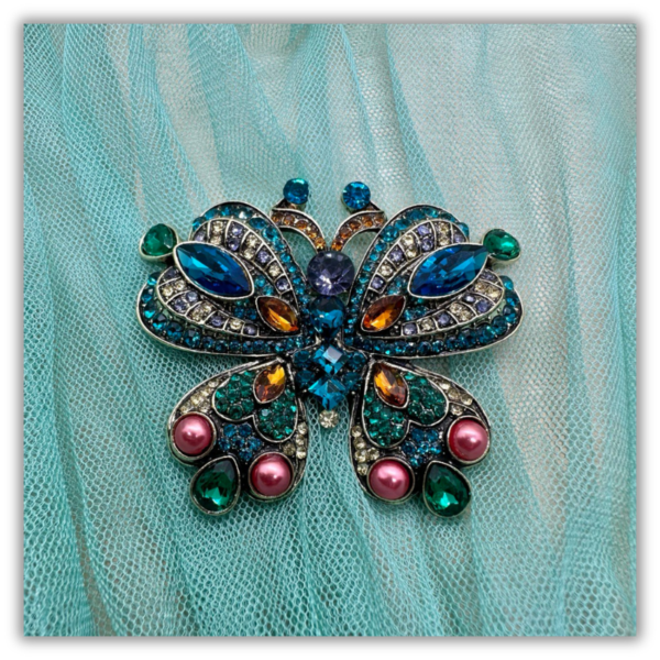 Broche Mariposa Real