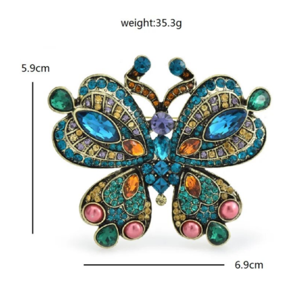 Broche Mariposa Real - Imagen 2