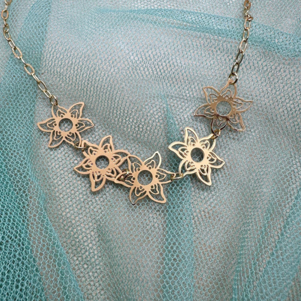 Collar Estrella de Mar Filigrana