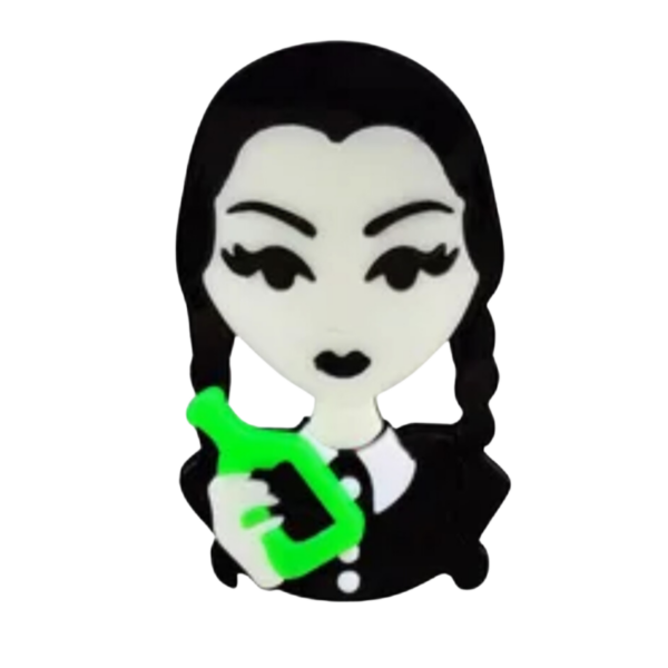 Broche para Ropa Miércoles Addams - Imagen 2