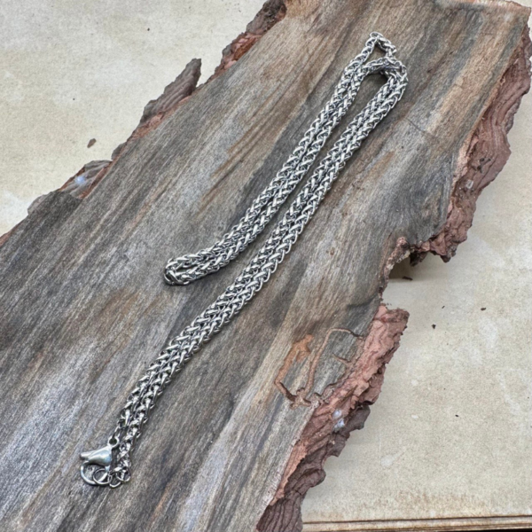 Cadena Acero Trenza