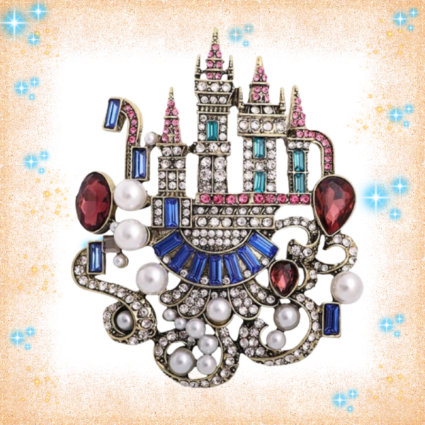 Broche para ropa Castillo Bella Durmiente